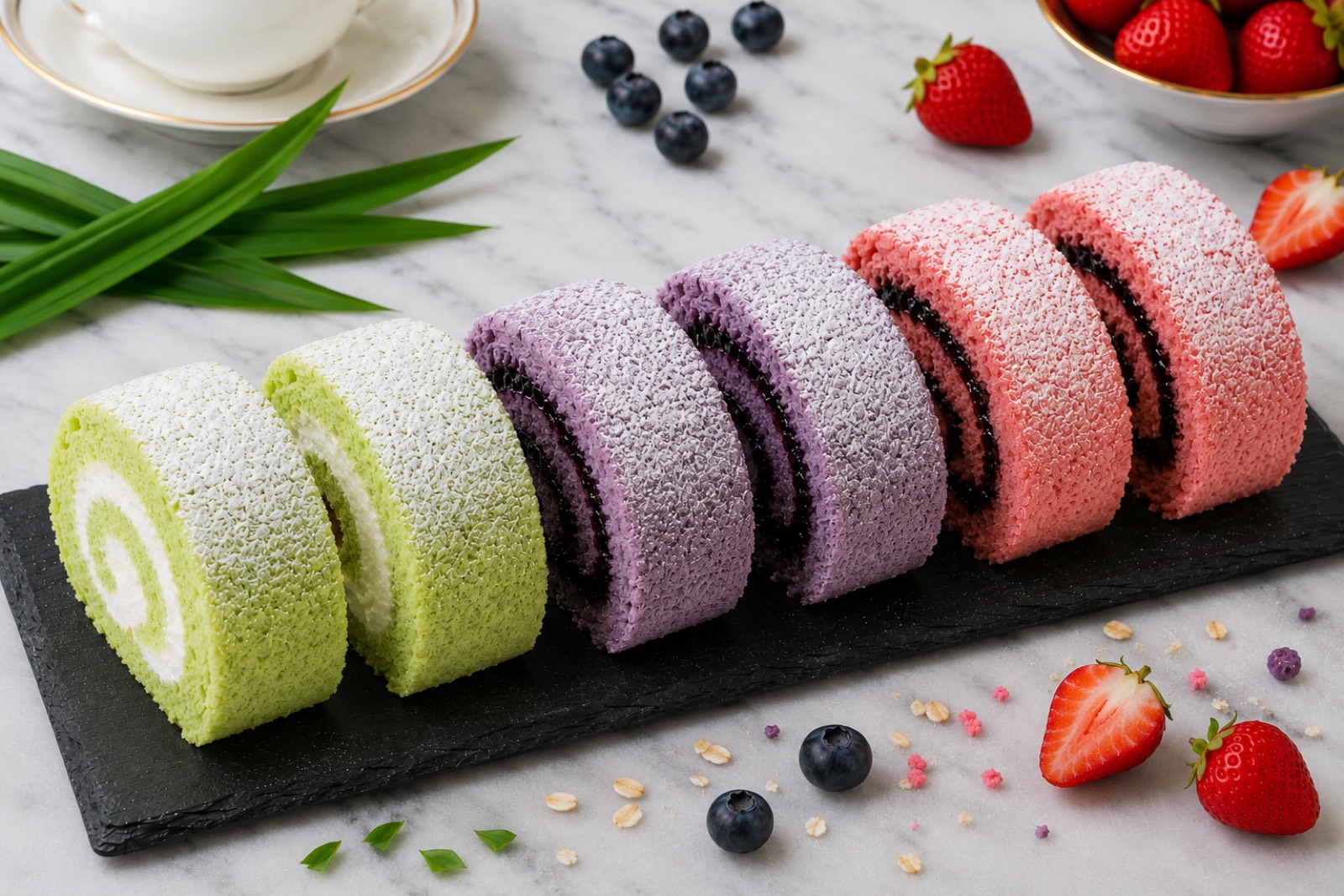 Assorted Swiss Roll (Mixed) — Swiss roll by Yan's Cakes Singapore