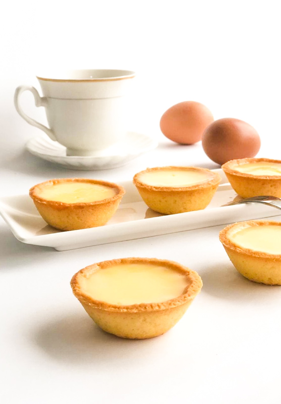 Egg Tart — egg tart by Yan's Cakes Singapore